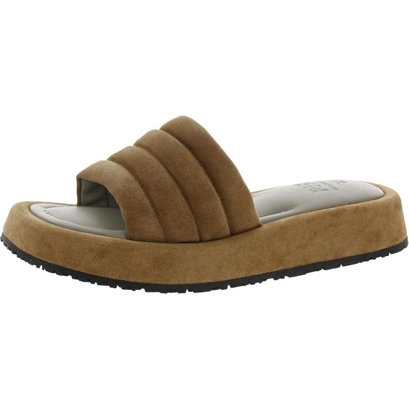 P448 Shoes - P448 Women's Fergie Sandals Cognac EUR 38 US 8